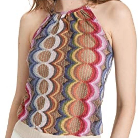 NWT 🤗 Ramy Brook Milana Halter Top sparkly - Picture 13 of 14